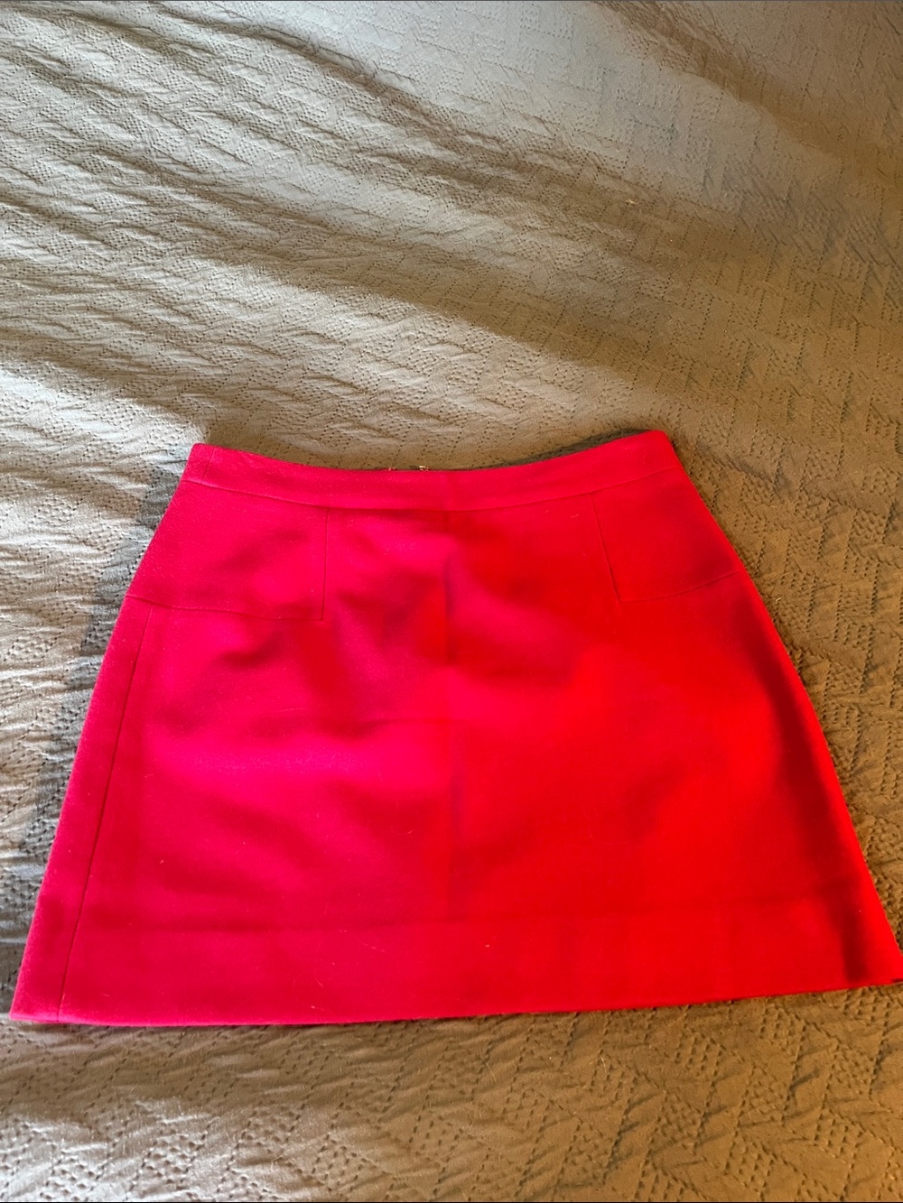 J. Crew Hot Pink A-Line Mini Skirt
